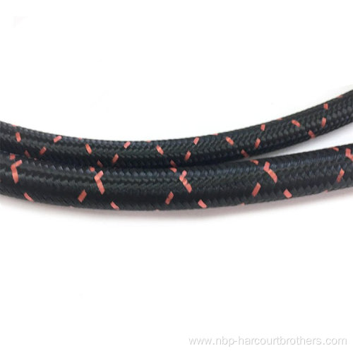 External braided flexible hydraulic rubber hose SAE 100R5